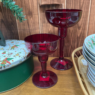 Small red goblet
