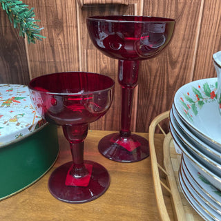 Large Red Goblet