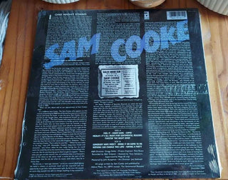 SEALED - Sam Cooke - Live At The Harlem Square Club 1963. LP, Album. RCA - AFL1-5181, 1985 vinyl