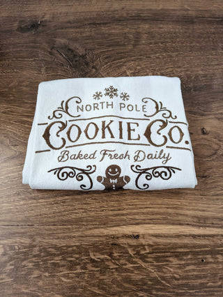 Kitchen towel North Pole Cookie Co