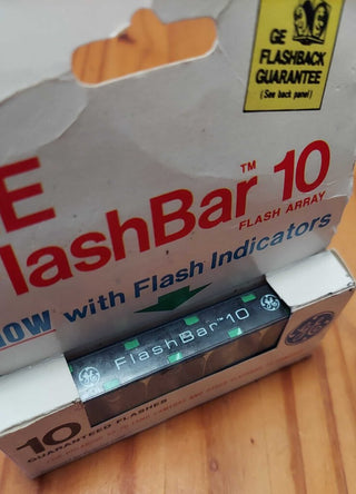 NOS - GE Flashbar 10 Flash Array, for Polaroid SX-70 Land & More