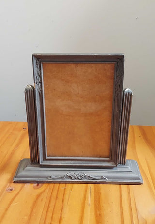 Antique Art Deco Swing Wood Frame, 6.5 x 4.5" photo