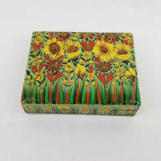 Handpainted Wooden Box Russian Lacquerware