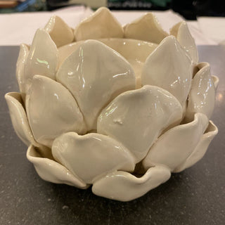 Large Artichoke Candle Holder