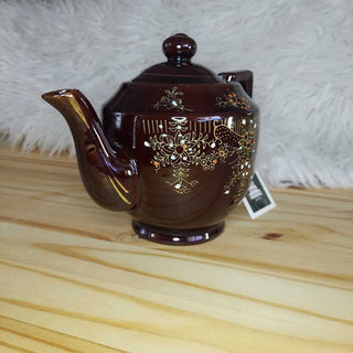 1940s Large Brown Betty Redware Teapot made in Japan