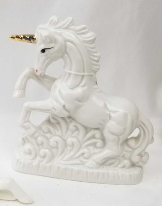 Vintage Unicorn Stallion Rearing Up