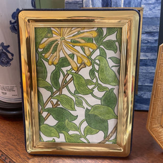Brass frame with William Morris insert 5x7