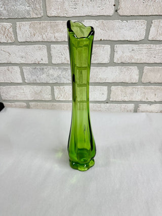Green swung vase 11.5