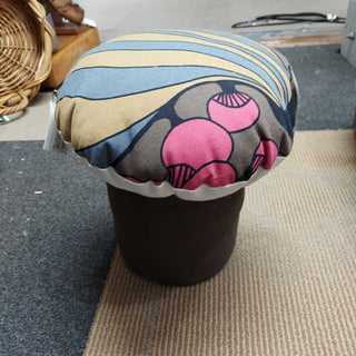 Funky Mushroom Decor Pillow, Local Artisan Made. FIRM