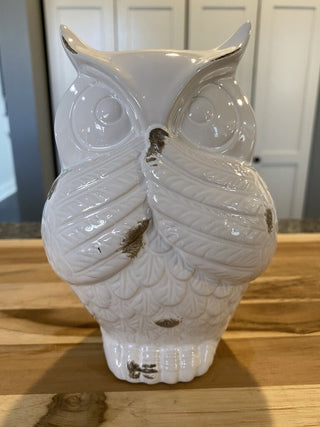 7" Ceramic Owl