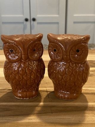 Owl Salt & Pepper Shakers